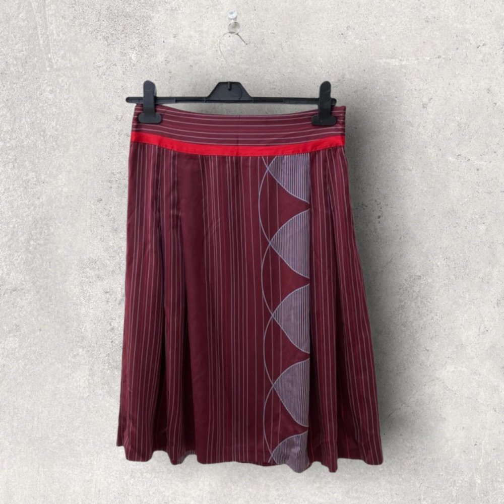Ted Baker Satin Silk Skirt, Size 12 - Picture 1 of 3